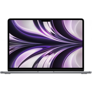 Apple MacBook Air, M2 8-Core, 13.6”, 24GB, 2TB, 10-Core Grafik, 70W, Spacegrau, US Tastatur (2022)