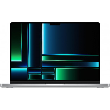 DEMO Apple MacBook Pro 14", M2 Pro Chip mit 10-Core, 16G, 512GB, 16-Core Grafik, 67W, silber, US Tastatur
