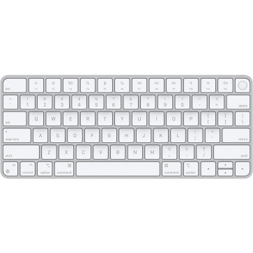Apple Magic Keyboard mit Touch ID (US) für Mac mit Apple Chip, ab macOS 11.4, Silber