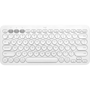 DEMO: Logitech K380 für Mac, Multi-Device Bluetooth Tastatur, Weiss
