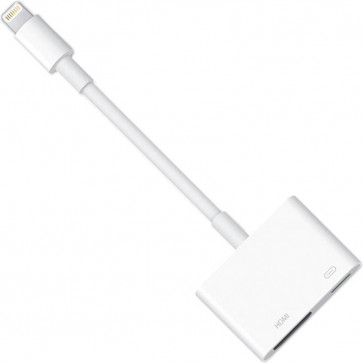 Lightning Digital AV Adapter, iPad/mini/iPhone, Apple