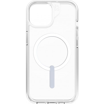 Zagg Crystal Palace Snap Case MagSafe, iPhone 15 Plus, Clear