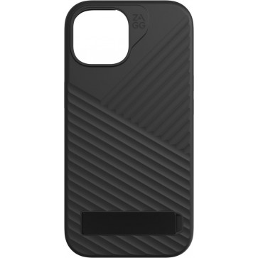 Zagg Denali Snap Kickstand Case MagSafe, iPhone 15, Schwarz