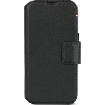 Decoded Leder Wallet 2-in-1 mit MagSafe, iPhone 15 Plus, Schwarz