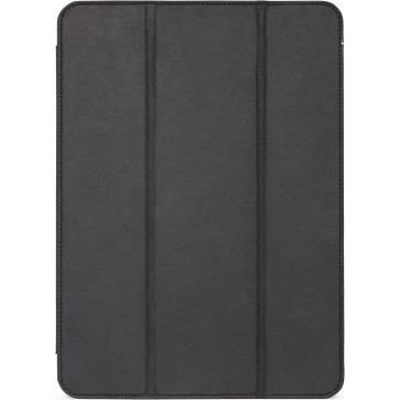Decoded Leder Slim Cover, 11" iPad Pro (2022), schwarz