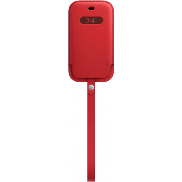 Apple Leder Sleeve mit MagSafe, iPhone 12 mini (5.4"), Rot (PRODUCT)