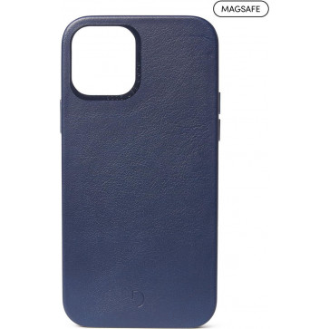 Decoded Leder Backcover mit MagSafe, iPhone 12 mini (5.4"), Blau