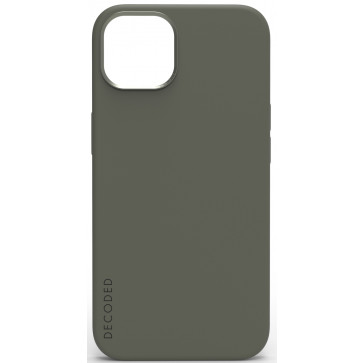 Decoded Silikon Backcover mit MagSafe, iPhone 13, Olive