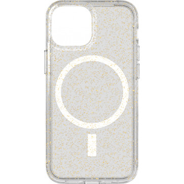 Tech21 Evo Sparkle Case mit MagSafe, iPhone 13, Gold