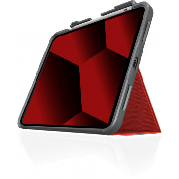 STM Dux Plus Case, 10.9" iPad (2022), Rot