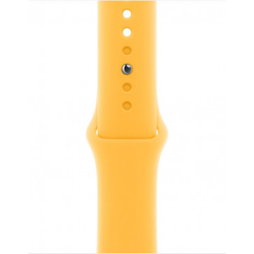 Apple Sportarmband Regular für Apple Watch 45 mm, Warmgelb, M/L