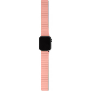 Decoded Silikonarmband Magnetic Traction für Apple Watch 38/40/41 mm, Peach