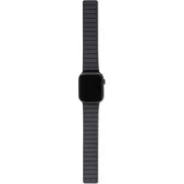 Decoded Silikonarmband Magnetic Traction für Apple Watch 38/40/41 mm, Schwarz