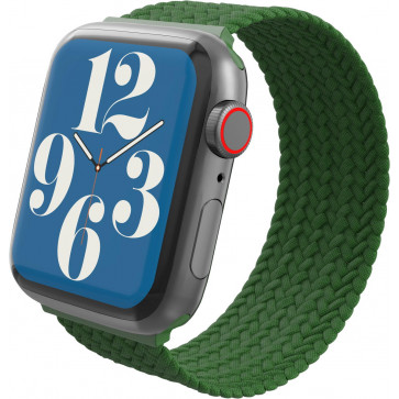 Gear4 Braided Band Medium für Apple Watch 42/44/45 mm, Grün
