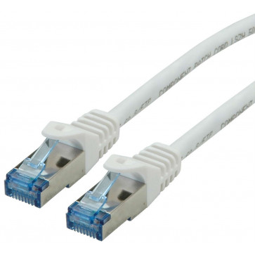 Ethernet Kabel 50cm, Kat.6a, weiss