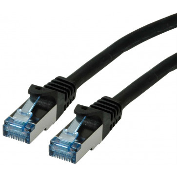 Ethernet Kabel 50cm, Kat.6a, schwarz
