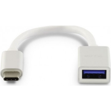 LMP USB-C  zu USB-A Adapter, 15cm, silber