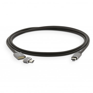 LMP USB-C magnetisches Ladekabel 3m, spacegrau