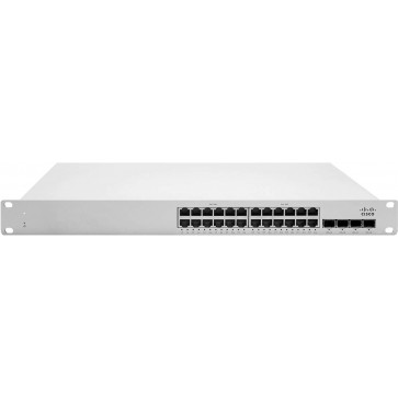 Cisco Meraki Gigabit Switch MS225-24P, 24 Port, PoE, Cloud Managed