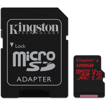 256GB microSDHC Card, UHS-I, U3, Kingston (für 4K UltraHD)