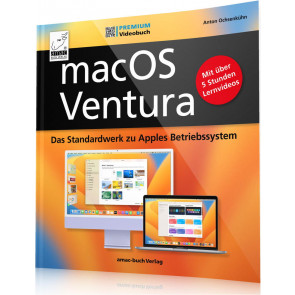 Amac Buchverlag macOS Ventura Standardwerk (D) PREMIUM Videobuch
