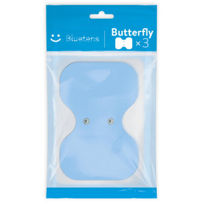 Bluetens Pack mit 3 Butterfly Ersatz-Elektroden