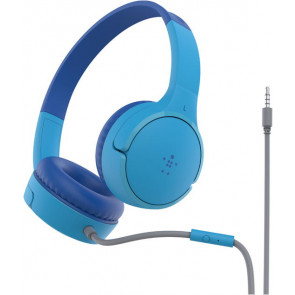 Belkin Soundform Mini kabelgebunder On-Ear Kopfhörer für Kinder, blau