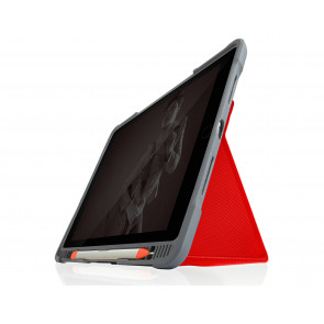 STM Dux Plus Duo Case, 10,2" iPad (2019-2021), rot, EDU (ohne Verpackung)