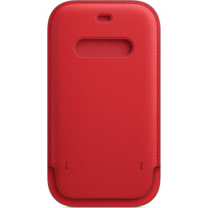 Apple Leder Sleeve mit MagSafe, iPhone 12/12 Pro (6.1"), Rot (PRODUCT)