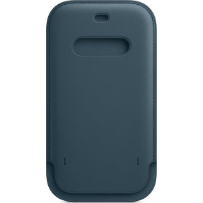 Apple Leder Sleeve mit MagSafe, iPhone 12/12 Pro (6.1"), Baltischblau (Saisonal)