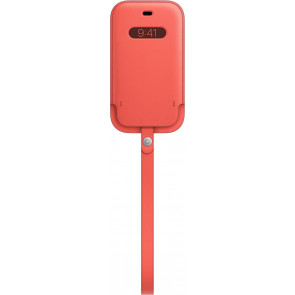 Apple Leder Sleeve mit MagSafe, iPhone 12 mini (5.4"), Zitruspink (Saisonal)
