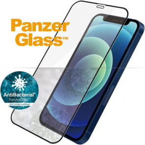 Screen Protector Case Friendly, iPhone 12 mini, (5.4”), clear, schwarz Panzerglass