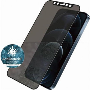 Screen Protector Case Friendly, iPhone 12 Pro Max, (6.7”), Privacy, schwarz Panzerglass