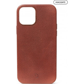 Decoded Leder Backcover mit MagSafe, iPhone 12 mini (5.4"), Braun