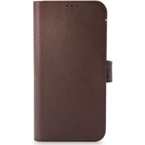 Decoded Leder Wallet 2-in-1 mit MagSafe, iPhone 13 Pro, Braun