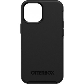 OtterBox Symmetry Plus Case mit MagSafe, iPhone 13 mini, Schwarz