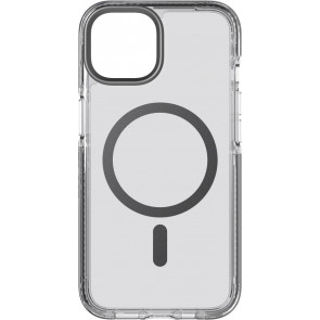 Tech21 Evo Crystal Case mit MagSafe, iPhone 14 Plus, Schwarz