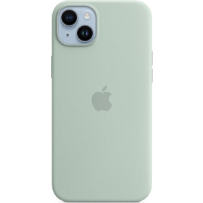 Apple Silikon Case mit MagSafe, iPhone 14 Plus (6.7"), Agavengrün