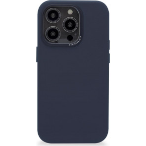 Decoded Leder Backcover mit MagSafe, iPhone 14 Pro Max, Blau
