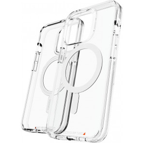 Gear4 Crystal Palace Snap Case MagSafe, iPhone 13 Pro, Clear