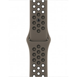 Apple Sportarmband Nike für Apple Watch 38/40/41 mm, Olive Grey/Schwarz