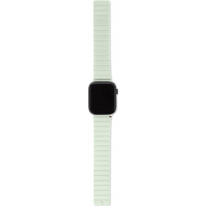 Decoded Silikonarmband Magnetic Traction für Apple Watch 42/44/45/49 mm, Jade