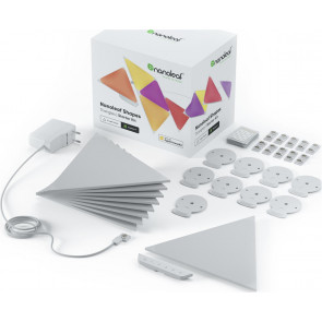 DEMO: Shapes Triangle, Starter Kit, weiss, 9er Pack, Nanoleaf