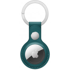 Apple Schlüsselanhänger Leder für AirTag, Waldgrün