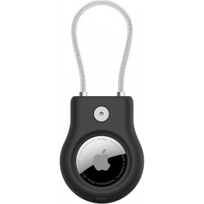 Secure Holder mit Drahtschlaufe für Apple AirTag, Schwarz, Belkin