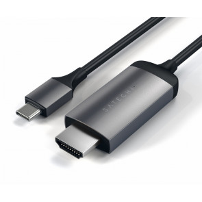 Satechi USB-C zu 4k HDMI Kabel, spacegrau