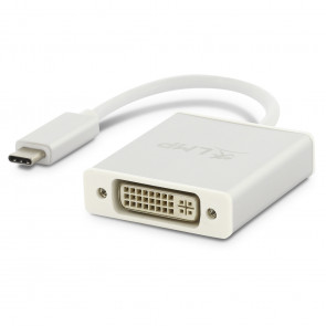 USB-C zu DVI Adapter, LMP, silber