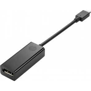 HP USB-C zu DisplayPort Adapter, schwarz