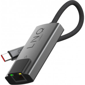 Linq USB-C Ethernet 2.5Gbe Adapter, Spacegrau