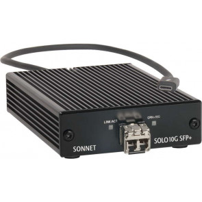 Sonnet Solo 10G SFP+ Thunderbolt 3 zu 10GBaseT Ethernet Adapter, inkl. SFP+